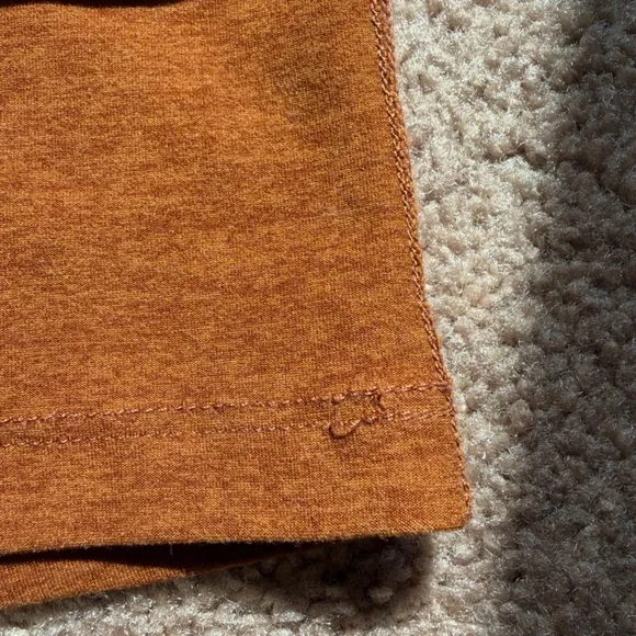 Beyond Yoga Spacedye Racerback Crop Tank Chai Golden Brown Orange Small - Picture 6 of 7